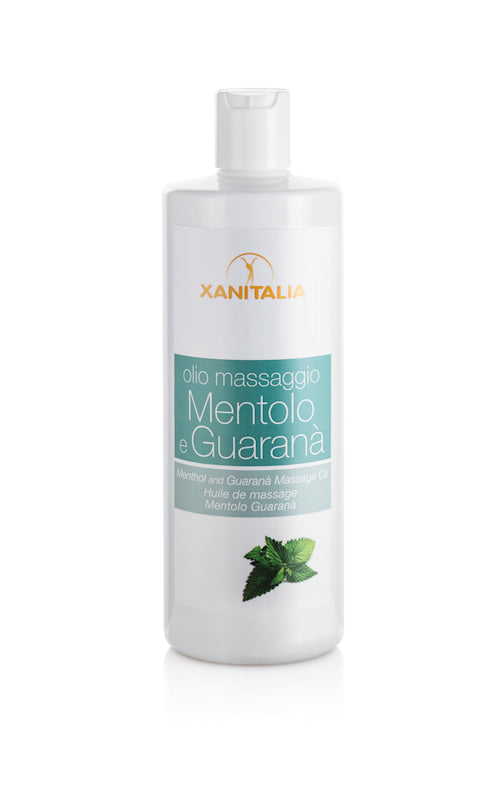 Menthol and Guarana massage oil