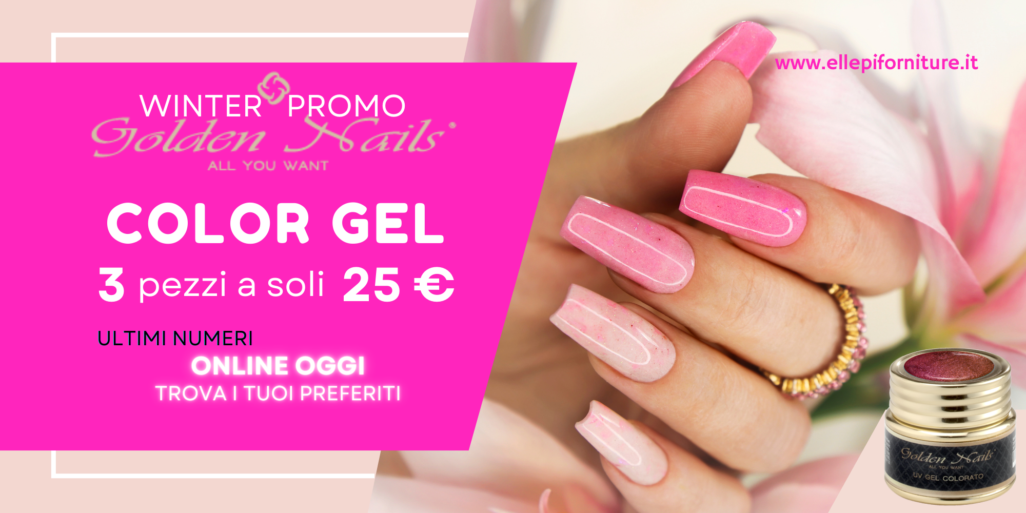 Pennelli per unghie by golden nails - Estetica Femminile