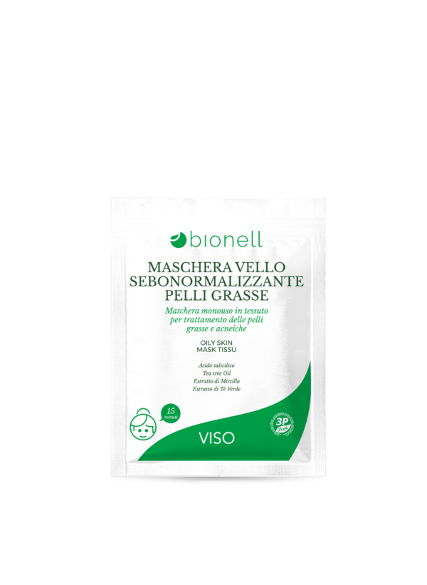 Bionell Fleece Mask for Oily Skin pack x6 