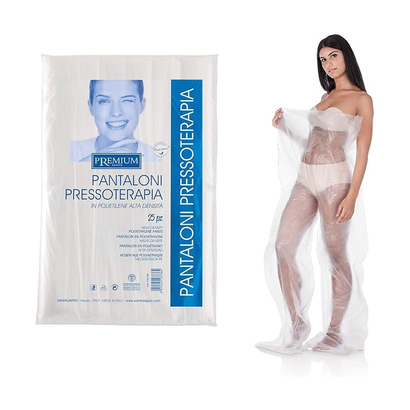 Polyethylene pressure therapy trousers