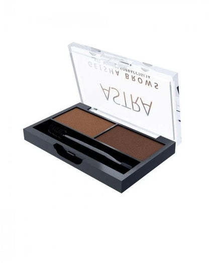 Astra Geisha Brows Kit Eyebrow Powders 